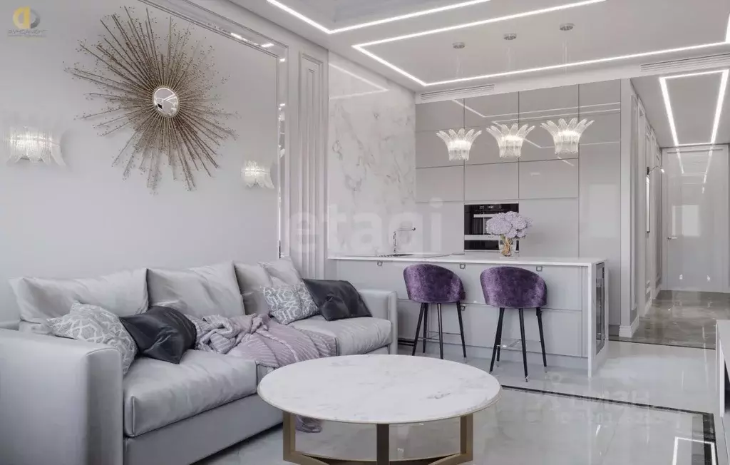 3-к кв. Москва 1-й Сетуньский проезд, 8 (78.0 м) - Фото 2