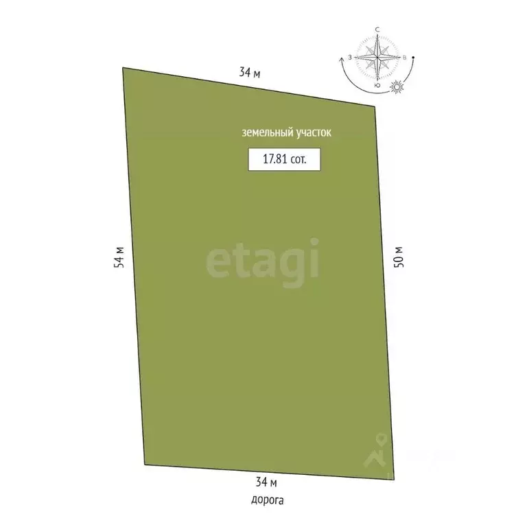 Участок в Пермский край, Ильинский муниципальный округ, д. Калинята ... - Фото 2