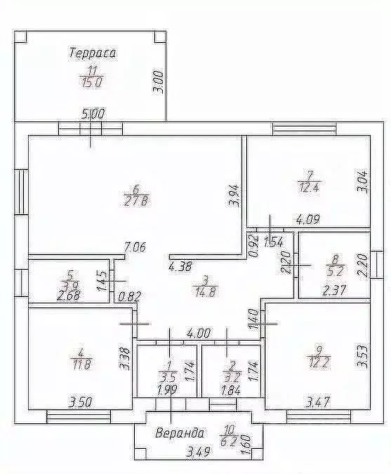 Дом в Белгородская область, Белгородский район, Пушкарское с/пос, с. ... - Фото 2