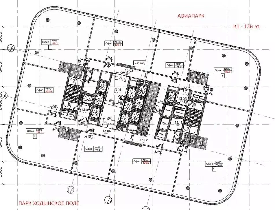 Офис в Москва Ходынский бул., 4/1 (182 м) - Фото 1