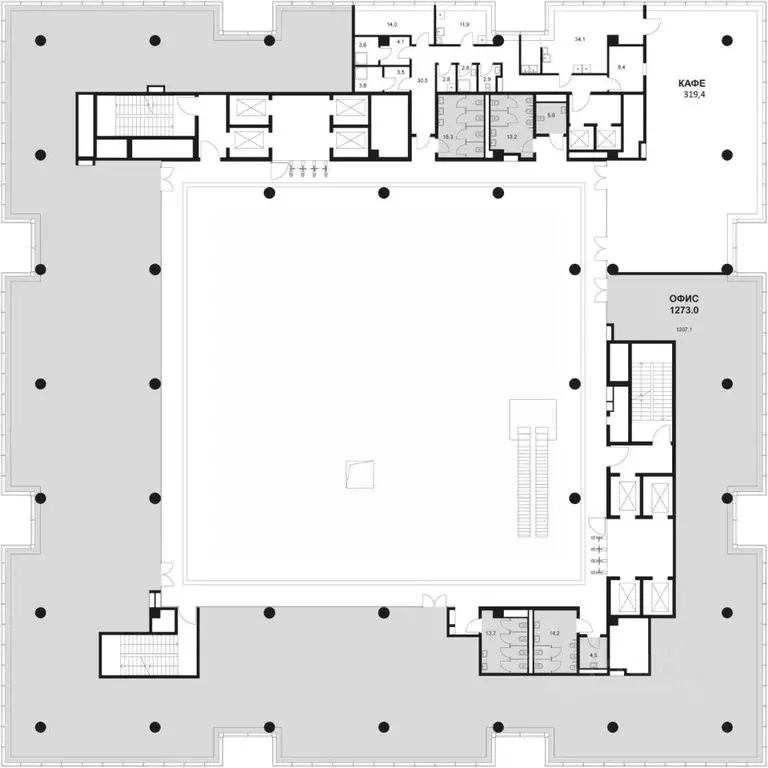 Офис в Москва 5-я Магистральная ул., 4 (1273 м) - Фото 1