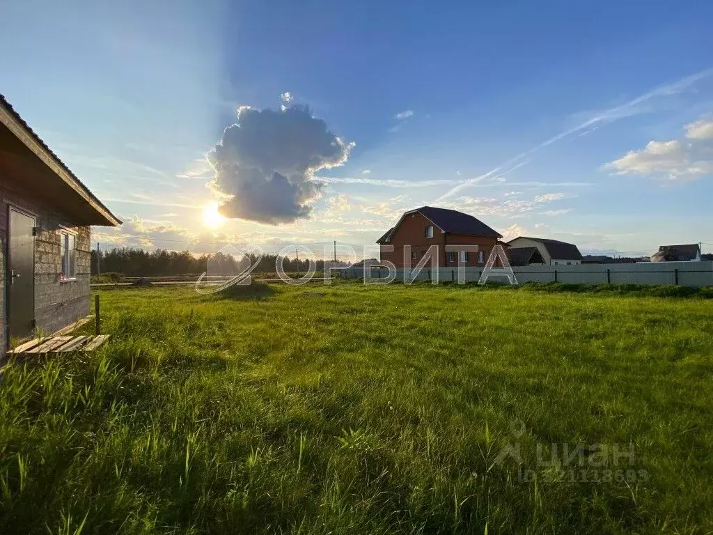 Участок в Тюменская область, Тюменский район, с. Червишево Солнечная ... - Фото 1