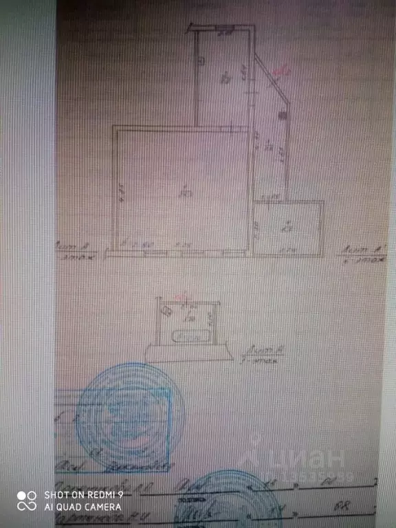 1-к кв. Воронежская область, Борисоглебск Центр мкр,  (33.0 м) - Фото 0