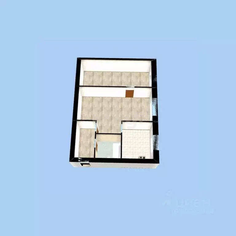 2-к кв. Башкортостан, Уфа ул. Богдана Хмельницкого, 126 (44.6 м) - Фото 2