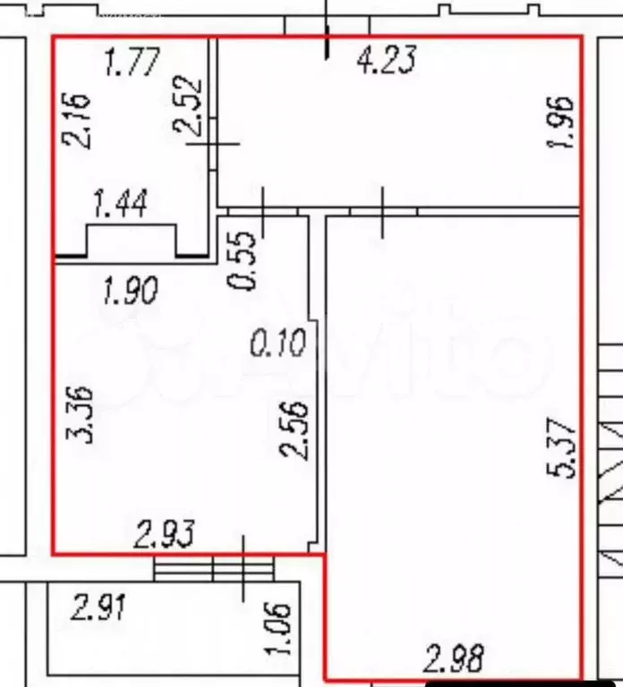 1-комнатная квартира: Энгельс, Пристанская улица, 85/2 (42 м) - Фото 1
