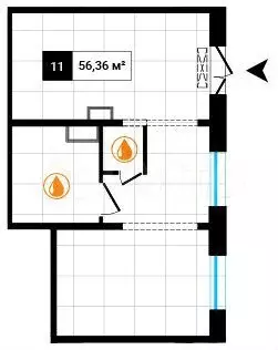 Продам помещение свободного назначения, 57.8 м - Фото 0