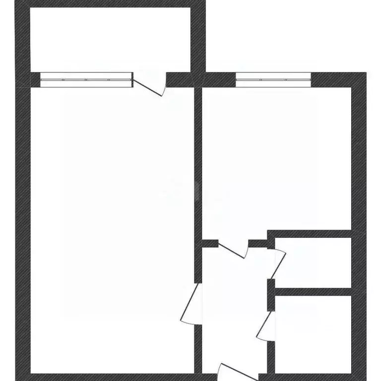 1-к кв. Курганская область, Курган ул. Чапаева, 21 (33.3 м) - Фото 2