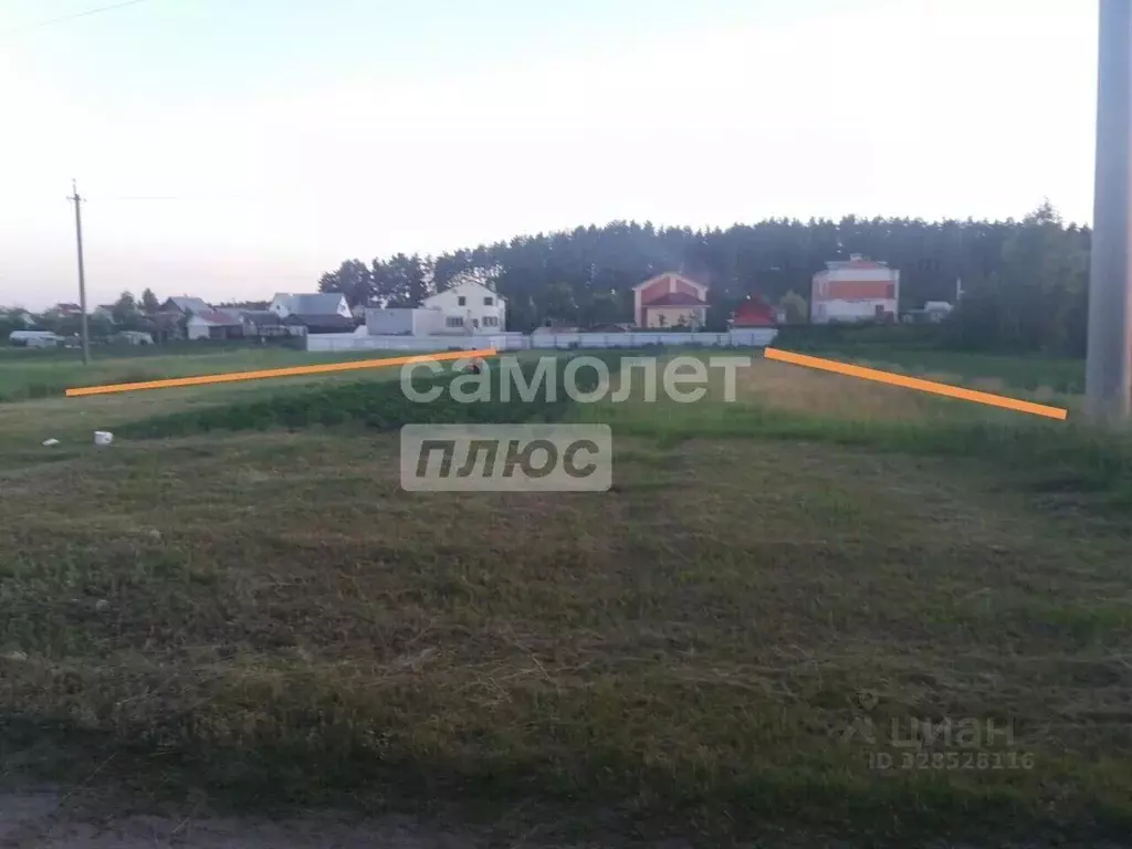 Участок в Липецкая область, Грязинский муниципальный округ, с. ... - Фото 1