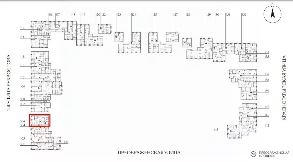 Торговая площадь в Москва ул. 1-я Бухвостова, 2к3 (97 м) - Фото 1