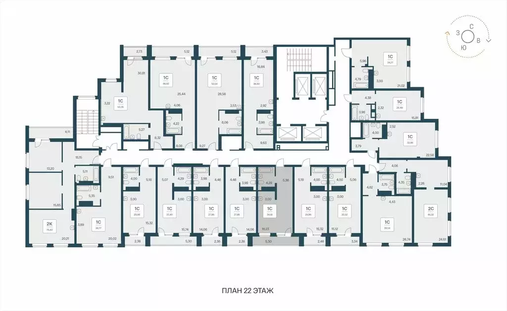 Квартира-студия: Новосибирск, Красный проспект, 180 (34.18 м) - Фото 1