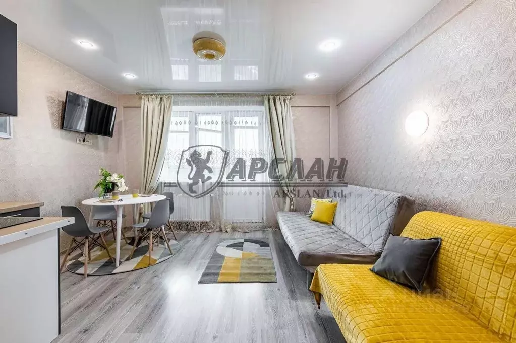 Студия Татарстан, Казань ул. Бари Галеева, 8Ак1 (32.0 м) - Фото 1