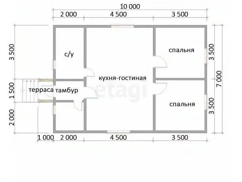 Дом в Ульяновская область, Ульяновск Дендрарий СНТ, 414 (63 м) - Фото 2