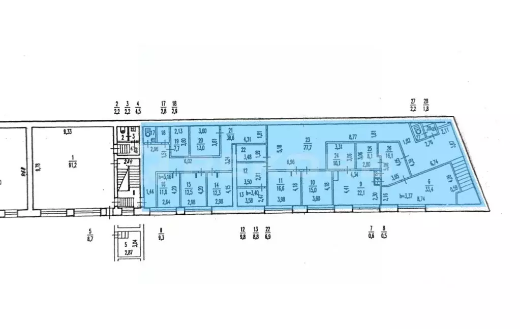 Офис в Санкт-Петербург Лиговский просп., 266Е (369 м) - Фото 2