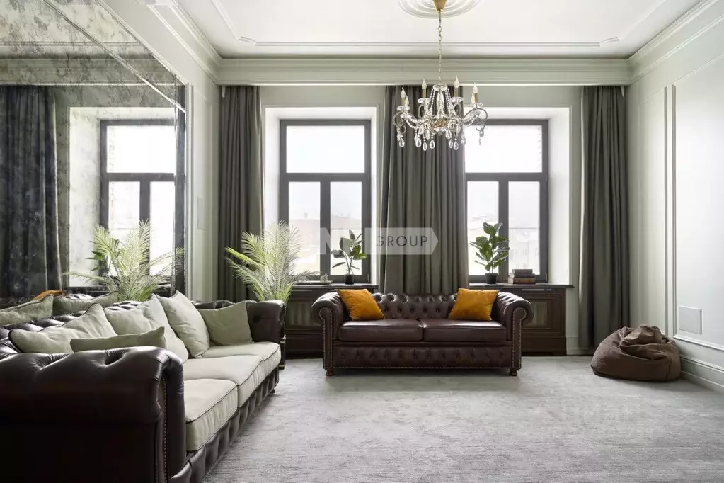 3-к кв. Москва ул. Арбат, 51С1 (137.0 м) - Фото 1