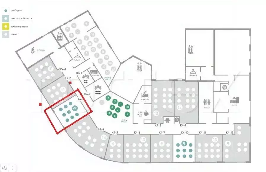 Офис в Москва Воронцовская ул., 49/28С1 (44 м) - Фото 1