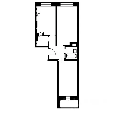 2-к кв. Санкт-Петербург Пулковское ш., 40К3 (57.0 м) - Фото 1