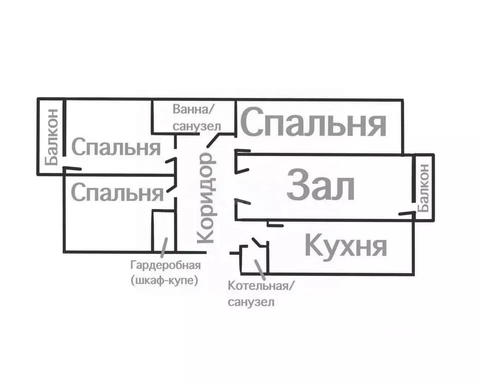 4-к кв. Ингушетия, Малгобек 2-й мкр,  (99.0 м) - Фото 0