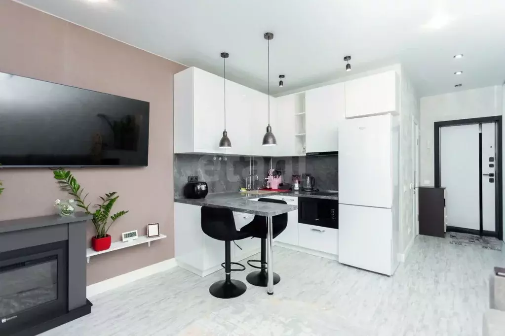 Студия Хабаровский край, Хабаровск Беломорская ул., 19А (27.0 м) - Фото 2