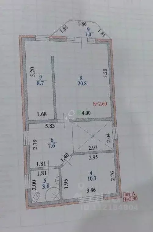 Дом в Краснодарский край, Ейск Ивановская ул. (120 м) - Фото 2
