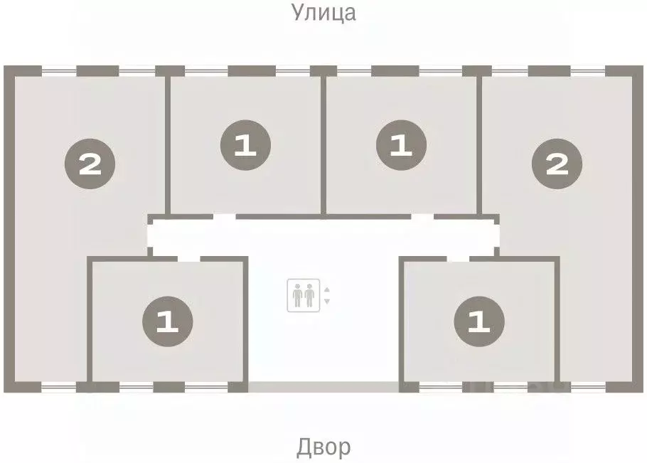 1-к кв. Омская область, Омск  (41.54 м) - Фото 1