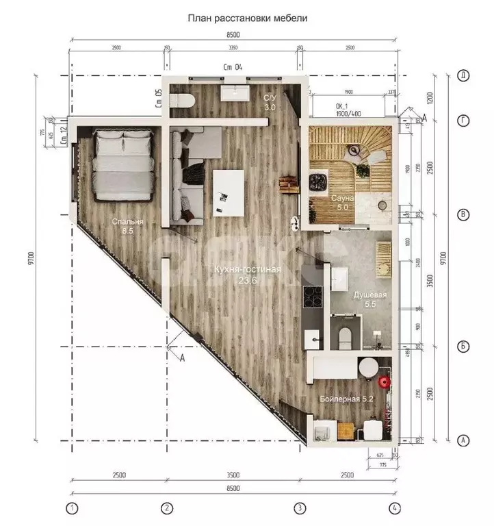 Дом в Московская область, Раменский муниципальный округ, Адмирал кп 27 ... - Фото 2
