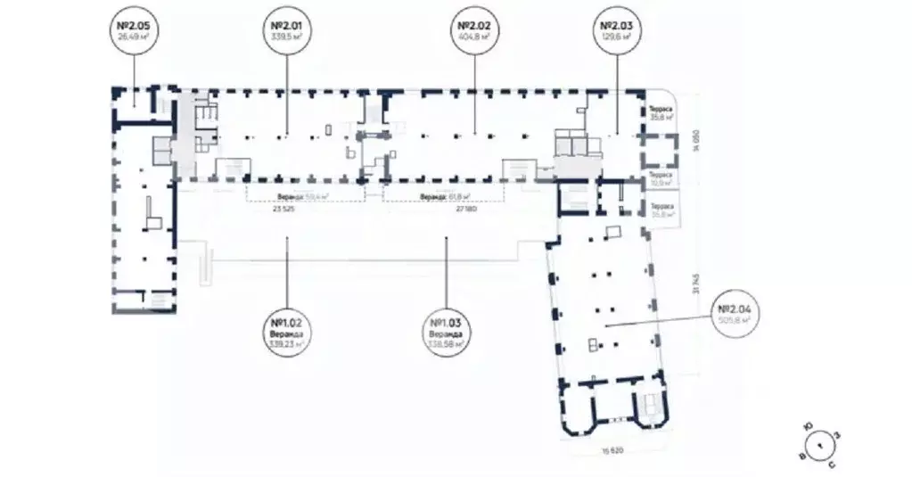 Офис в Москва Столярный пер., 3К1 (349 м) - Фото 1