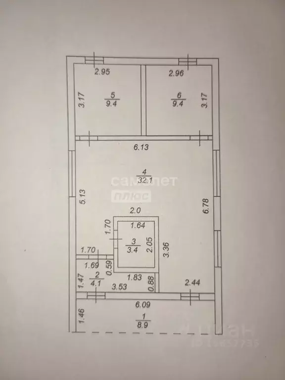 Дом в Омская область, Омск Здоровье СНТ, 95 (70 м) - Фото 2