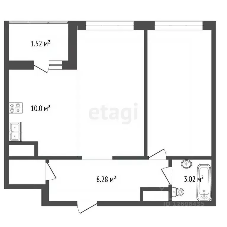 2-к кв. Москва Дмитровское ш., 107Ак2 (50.4 м) - Фото 1