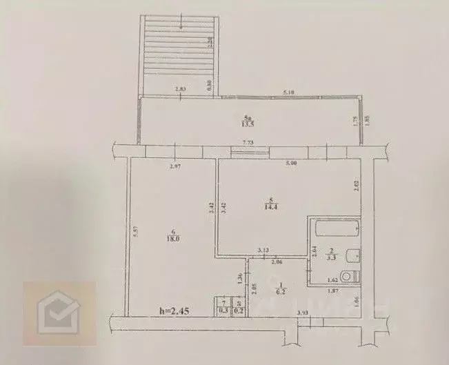 Офис в Крым, Саки ул. Курортная, 59 (56 м) - Фото 0
