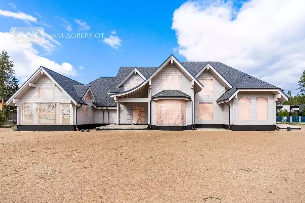 Коттедж в Ленинградская область, Выборгский район, Первомайское с/пос, ... - Фото 1