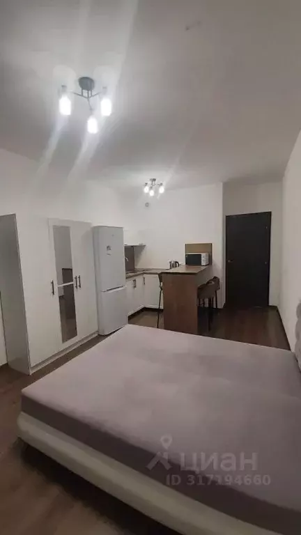 Студия Санкт-Петербург ул. Верхне-Каменская, 7к1 (24.5 м) - Фото 1