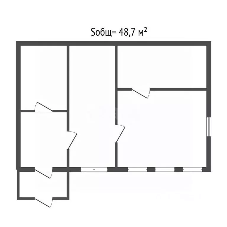 Дом в Брянская область, Брянский район, Отрадненское с/пос, д. ... - Фото 2