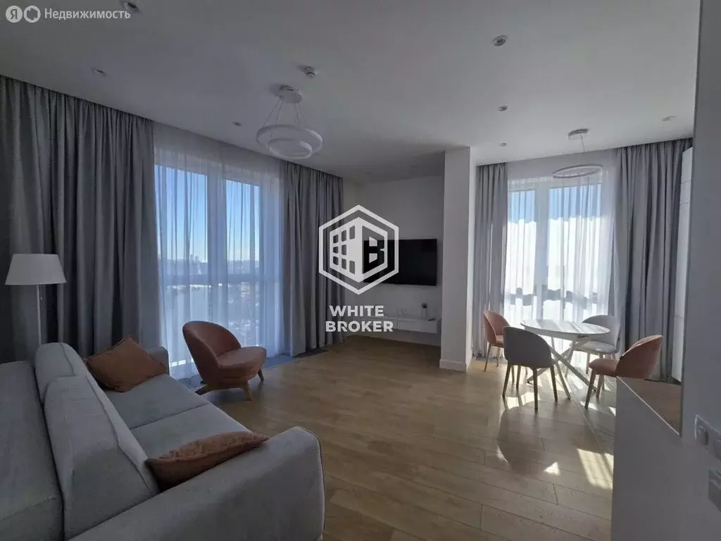 2-комнатная квартира: Москва, улица Петра Алексеева, 14 (77.8 м) - Фото 0