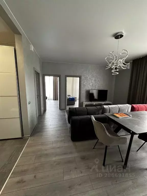 3-к кв. Ленинградская область, Всеволожский район, Бугровское ... - Фото 1