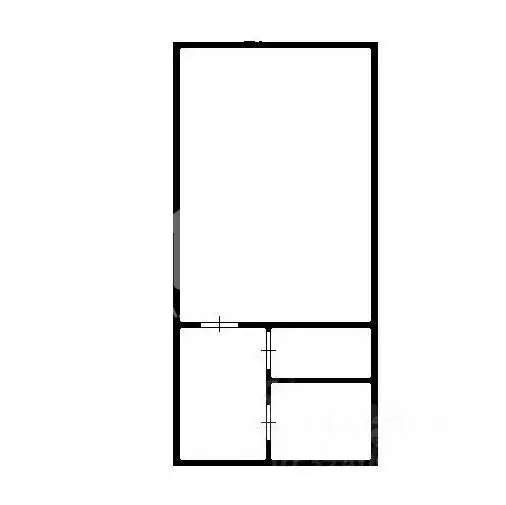 1-комнатная квартира: Новосибирск, улица Пермитина, 8 (30 м) - Фото 1