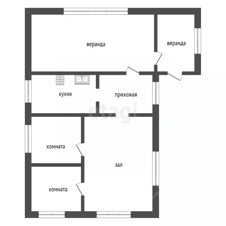 Дом в Саратовская область, Балашов Пугачевская ул., 88 (82 м) - Фото 2