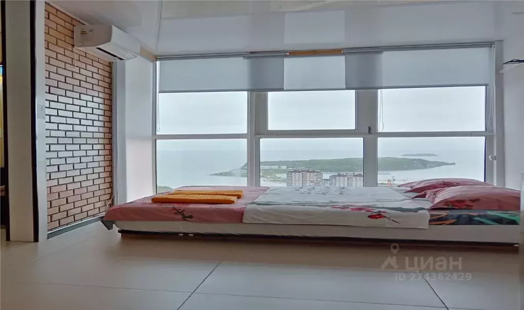 1-к кв. Приморский край, Владивосток ул. Феодосийская, 37 (45.0 м) - Фото 0
