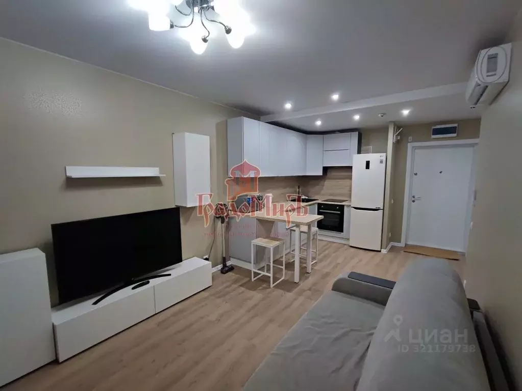 1-к кв. Московская область, Ленинский городской округ, Боброво пгт ул. ... - Фото 1