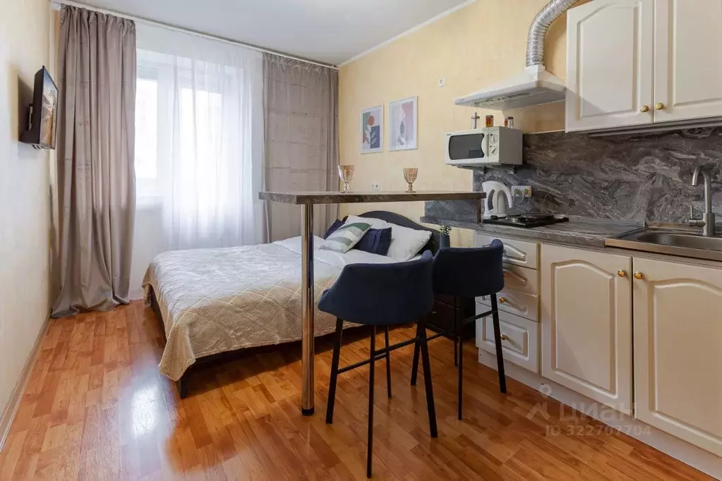 Студия Самарская область, Самара просека 5-я, 99 (21.0 м) - Фото 0