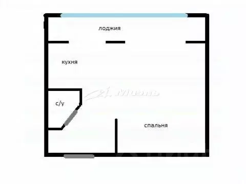 1-к кв. Крым, Симферополь ул. Гавена, 111 (40.0 м) - Фото 1