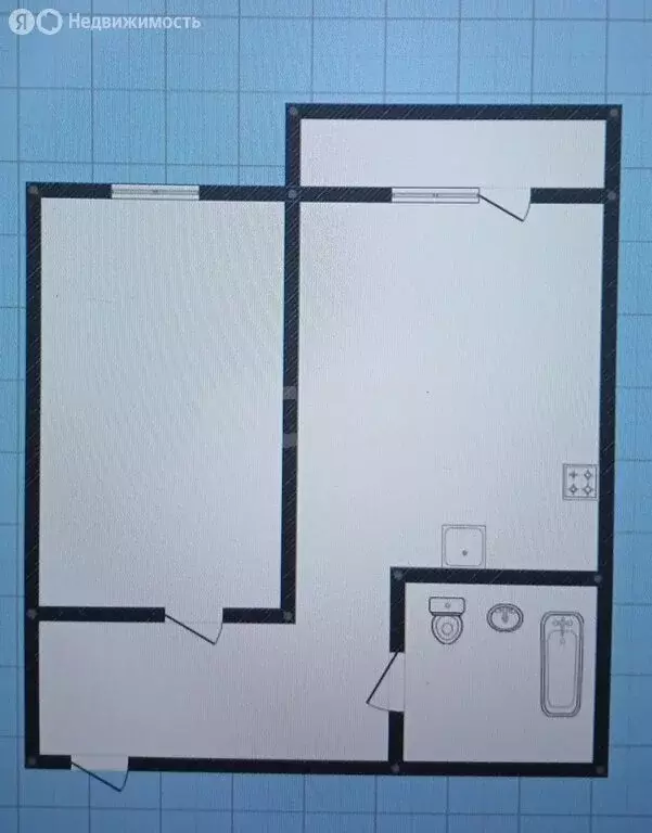 1-комнатная квартира: Ангарск, 29-й микрорайон, 34 (36.2 м) - Фото 1