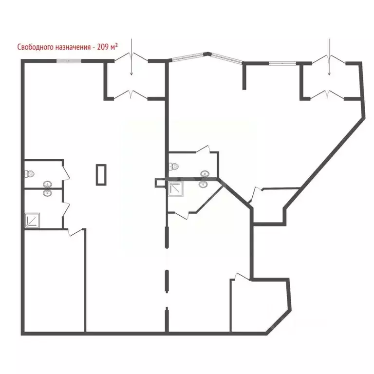 Помещение свободного назначения в Свердловская область, Верхняя Пышма ... - Фото 1