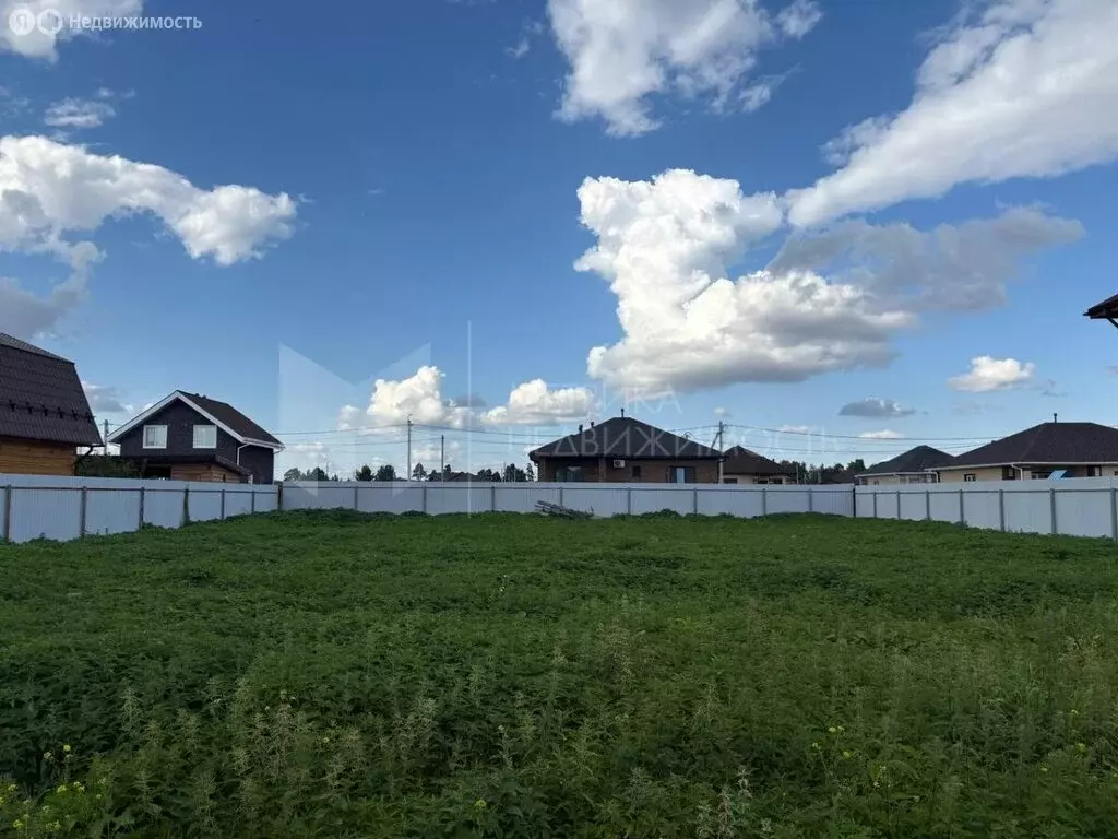 Участок в Тюменский район, деревня Ушакова, Рябиновая улица (7.5 м) - Фото 1