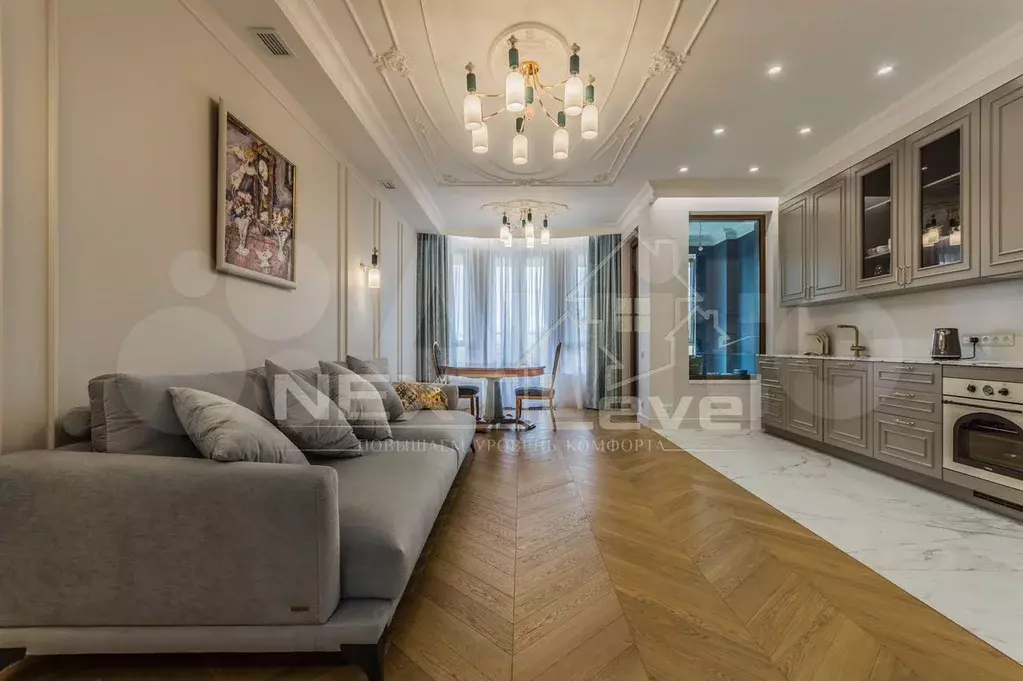 3-к. квартира, 100 м, 6/7 эт. - Фото 1