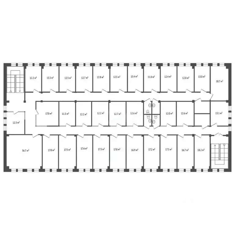 Офис в Тюменская область, Тюмень ул. Чекистов, 38 (17 м) - Фото 1