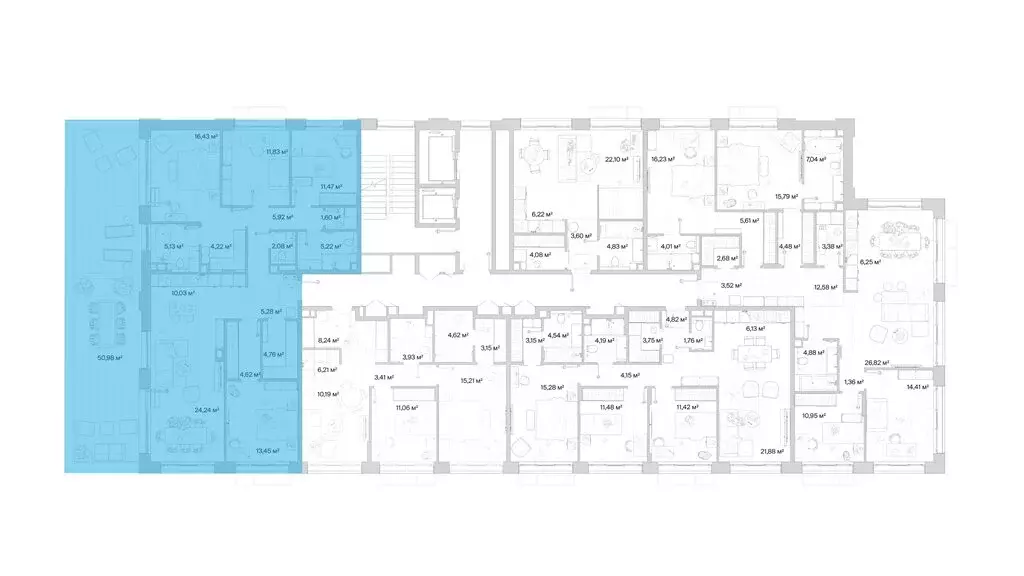 4-комнатная квартира: Ликино, ЖК Мыс (141.57 м) - Фото 1