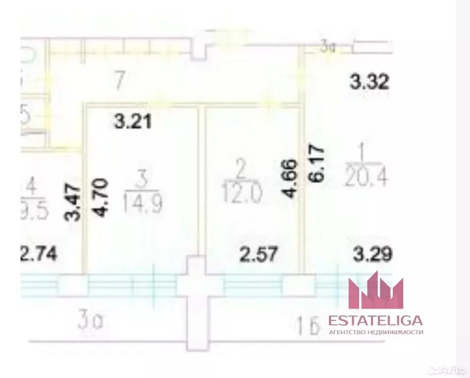 3-к кв. Москва Шепелюгинская ул., 16 (83.5 м) - Фото 1