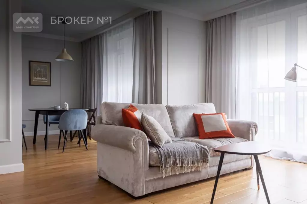 3-к кв. Санкт-Петербург Кременчугская ул., 13к2 (85.0 м) - Фото 2