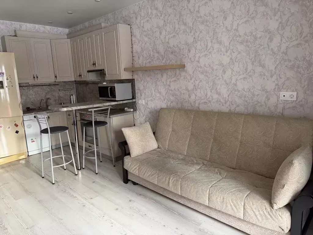 Студия Санкт-Петербург ул. Среднерогатская, 9 (25.0 м) - Фото 2