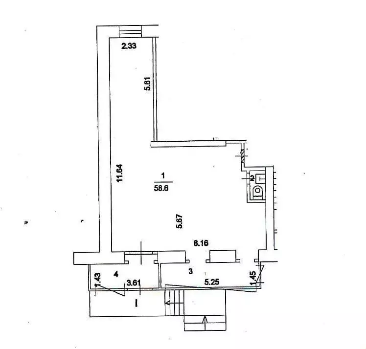 Помещение свободного назначения в Москва Багратионовский проезд, 1С1 ... - Фото 1